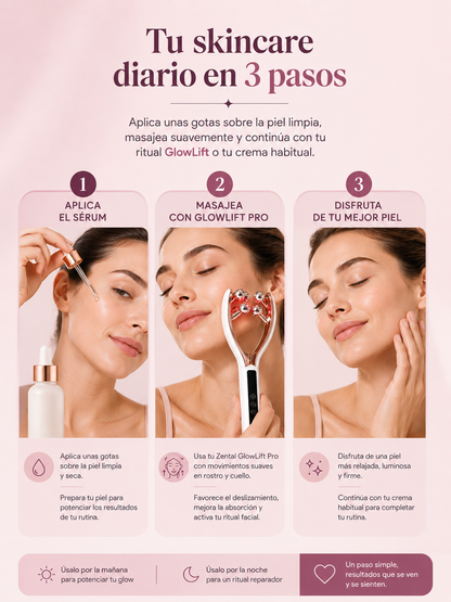 Sérum facial conductor para potenciar skincare